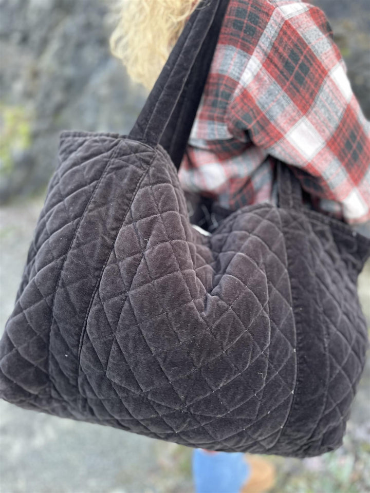 Bag velur Black