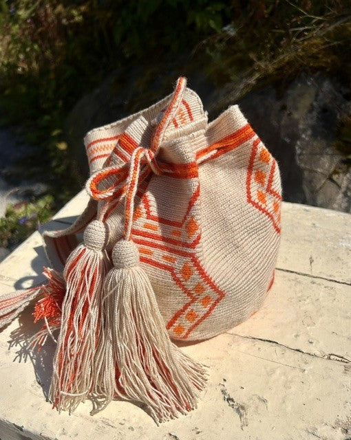 Wayuu Mochilla small apricot