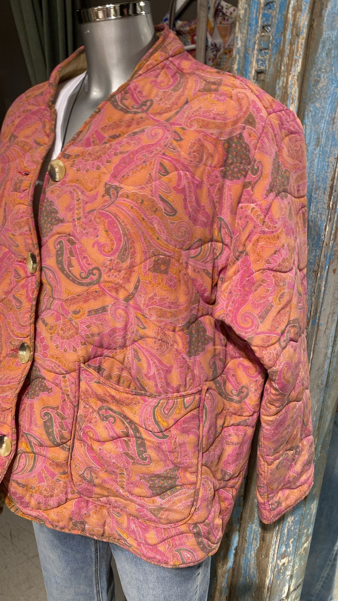 Quinn quiltet jakke #191