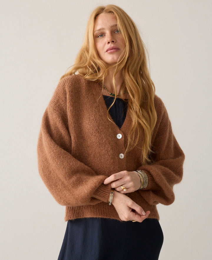 Cardigan cinnamon