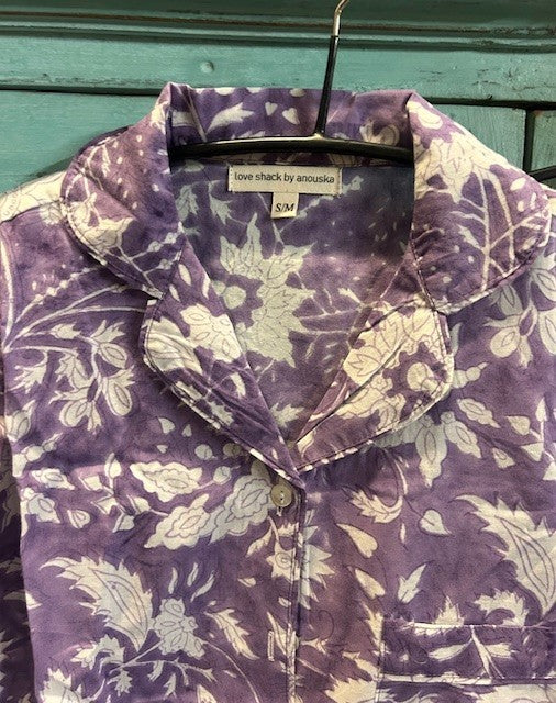 Pysjamas Colette purple