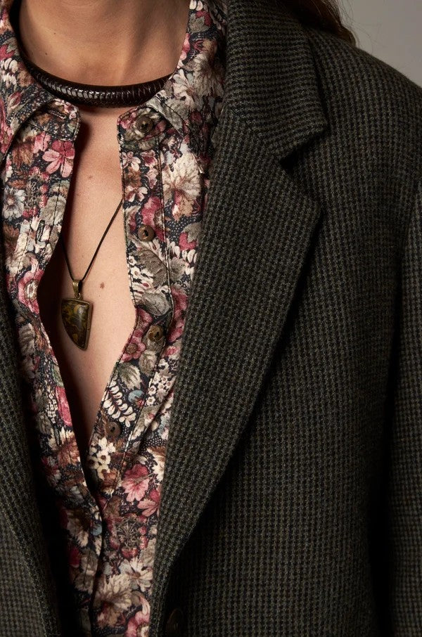 Cameron blazer mossy