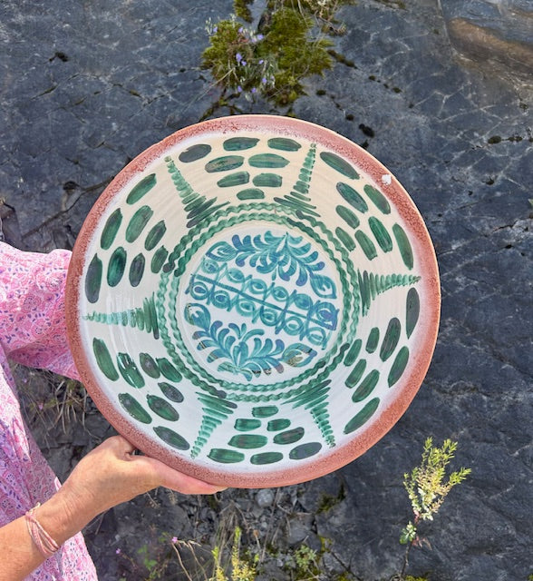 Lebrillos Granainos bolle grønn Ø: 40 cm #10