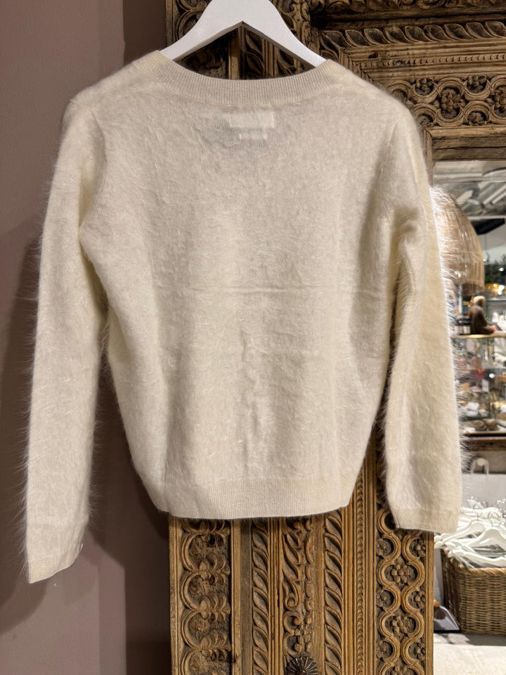 Lima cashmere genser ecru