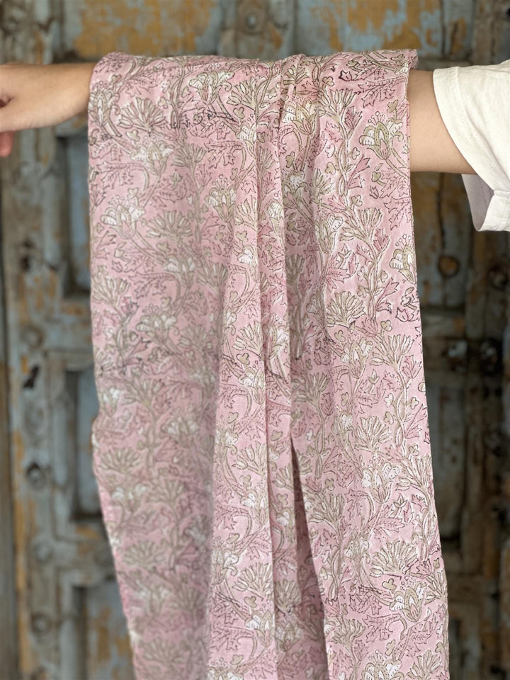 Nathalie Sarong 100% bomull  rosa
