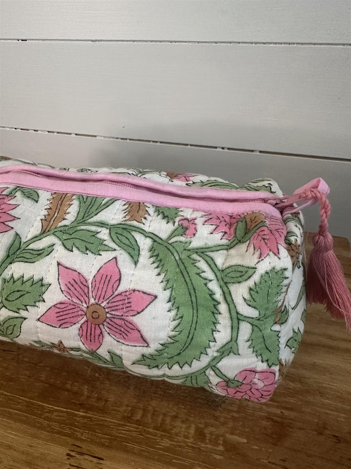 Sminkepung blokktrykket Isabelle