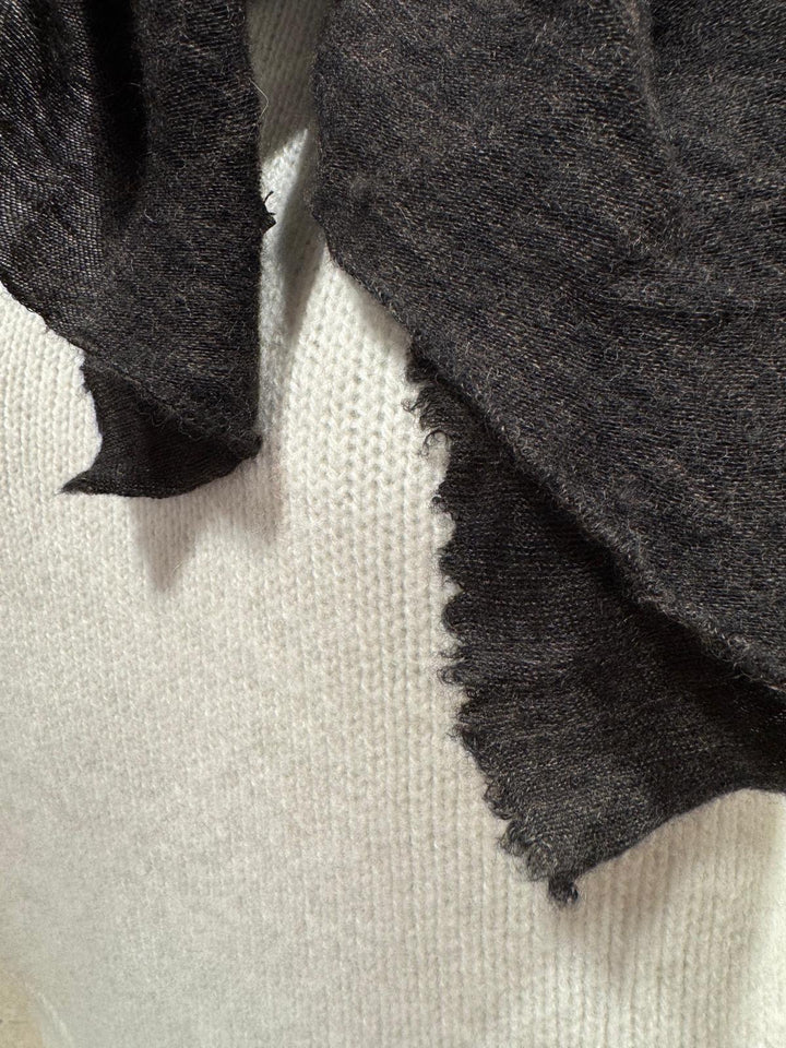 Cortina cashmere skjerf warm brown