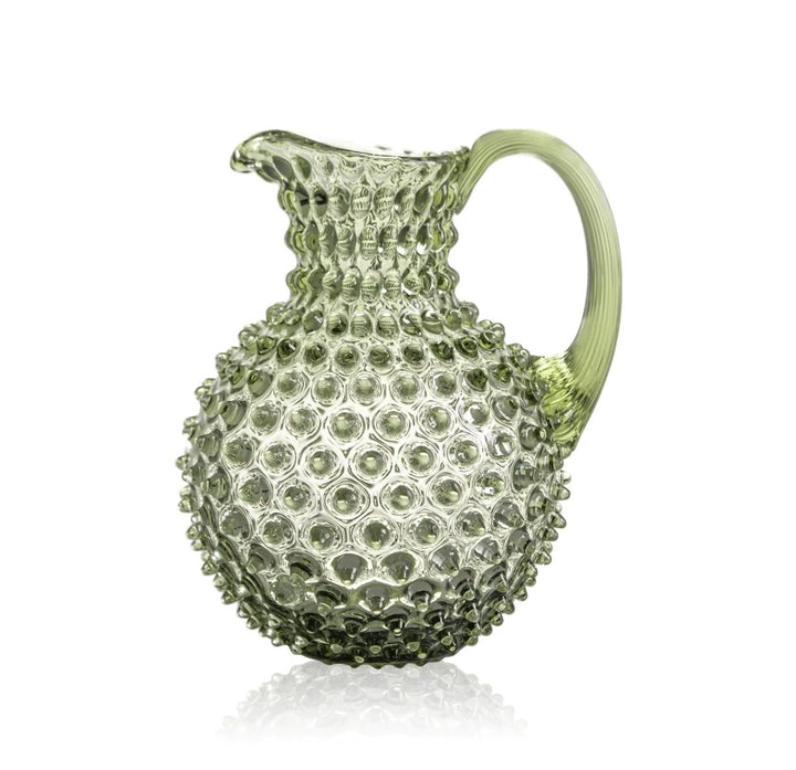 Hobnail jug olive green 2 liter