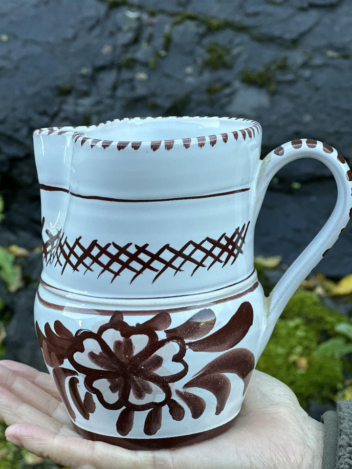 Vintage mugge H: 14 cm