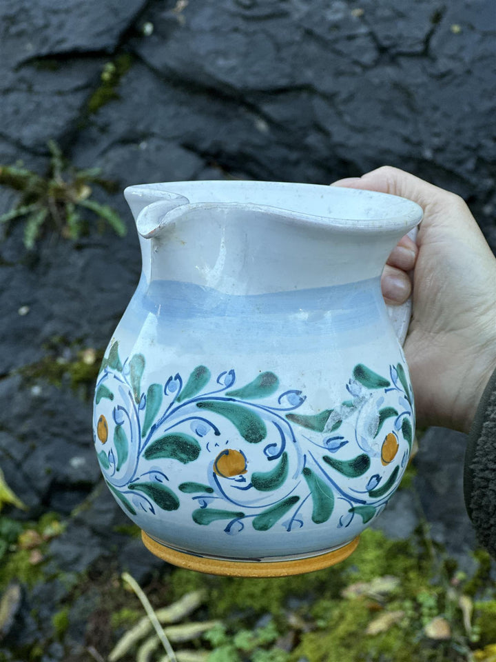 Vintage mugge H: 14 cm