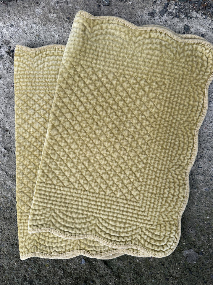 Spisebrikke velur 30x50 cm dijon