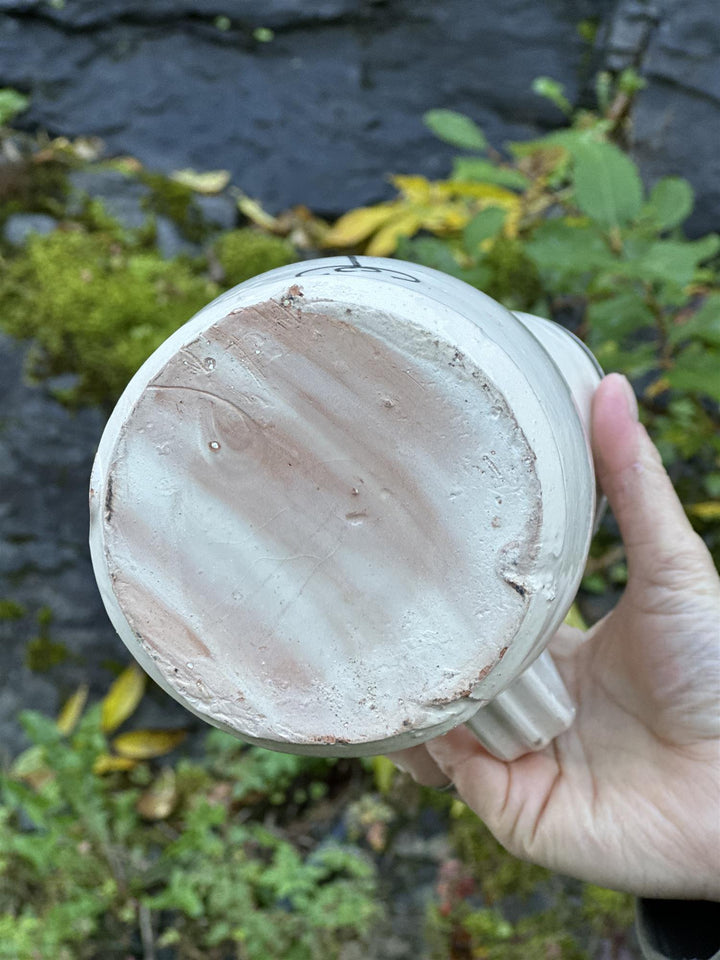 Vintage mugge H: 19,5 cm