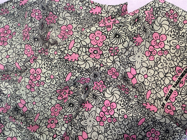 Skjerf mini Summer fuchsia