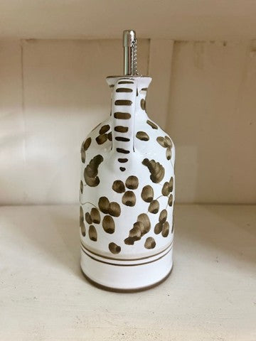 Oljeflaske arabesco grå/beige