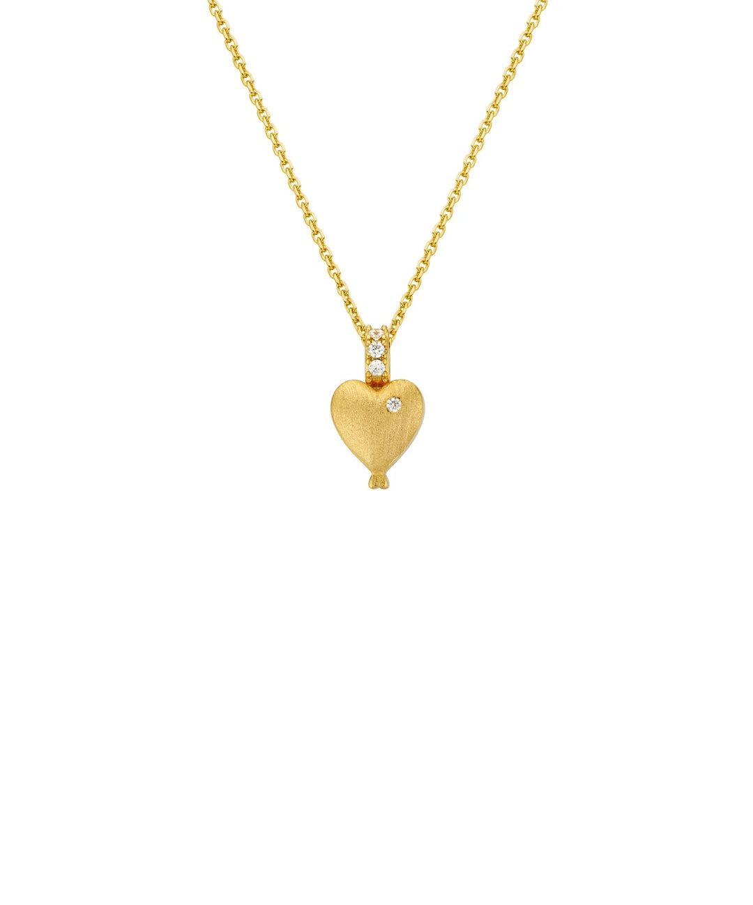 Kjede Little twin hearts