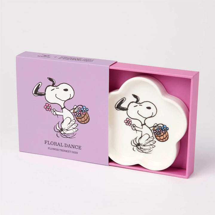 Snoopy flower trinket floral dance