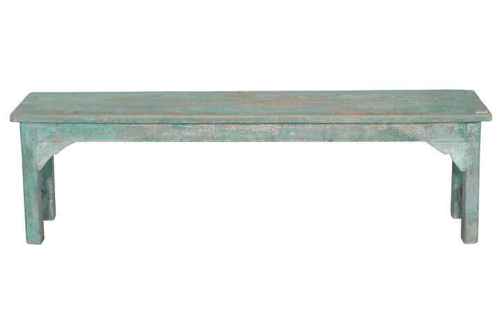 Benk vintage grønn L152 cm