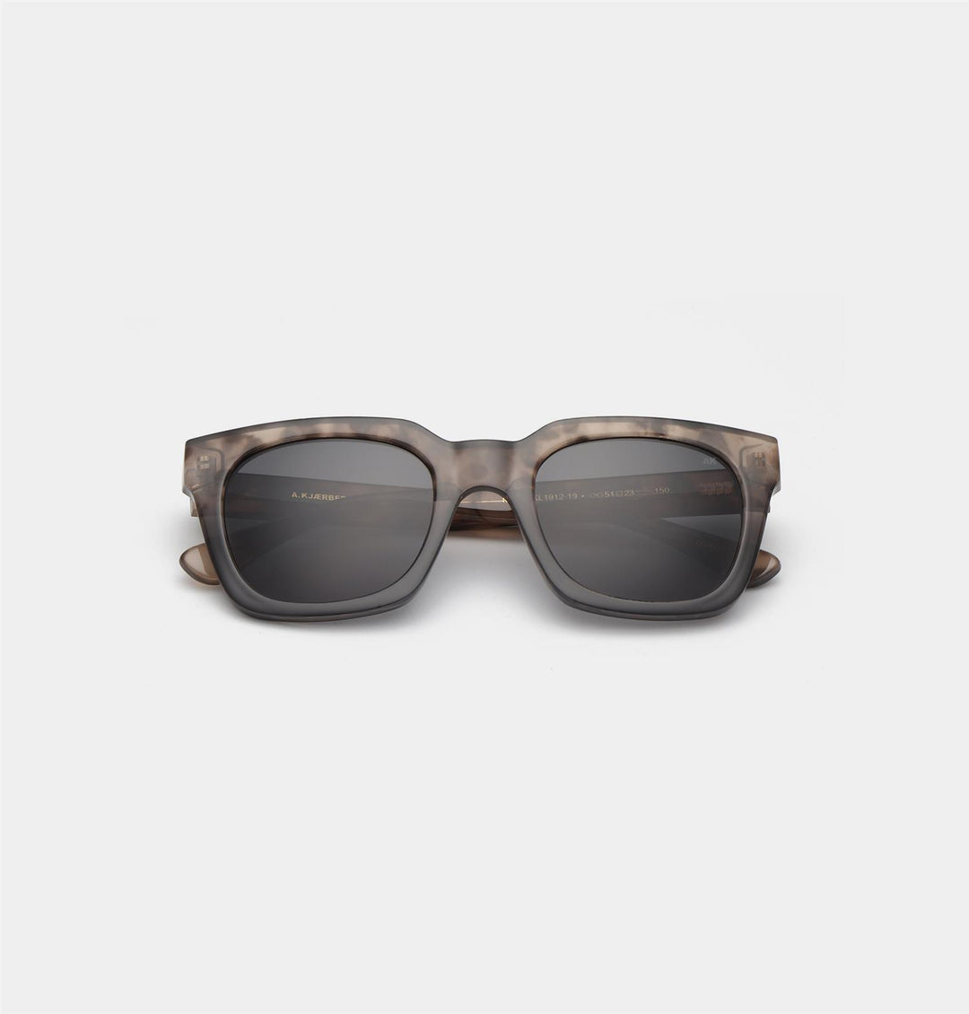 Solbrille Nancy coquina grey transparent