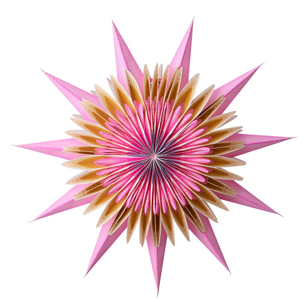 Papirstjerne Equinox Fuchsia 70cm