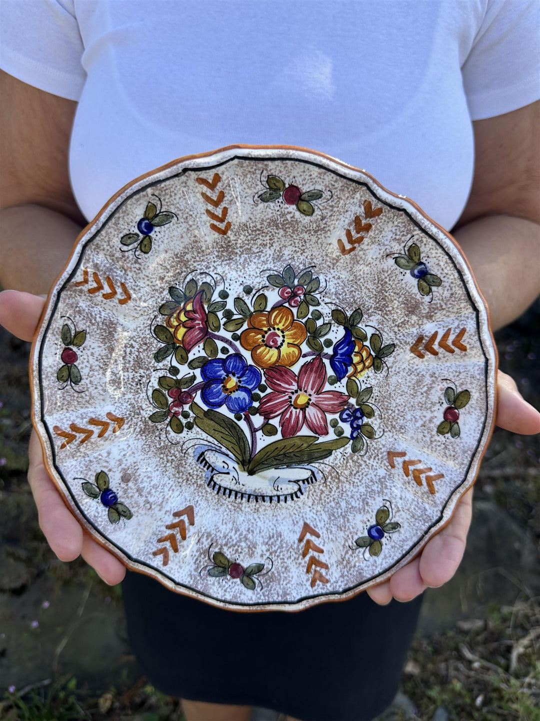 Vintage fat Ø: 21,5 cm