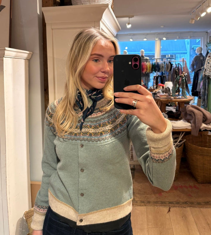 Alpine cardigan sage