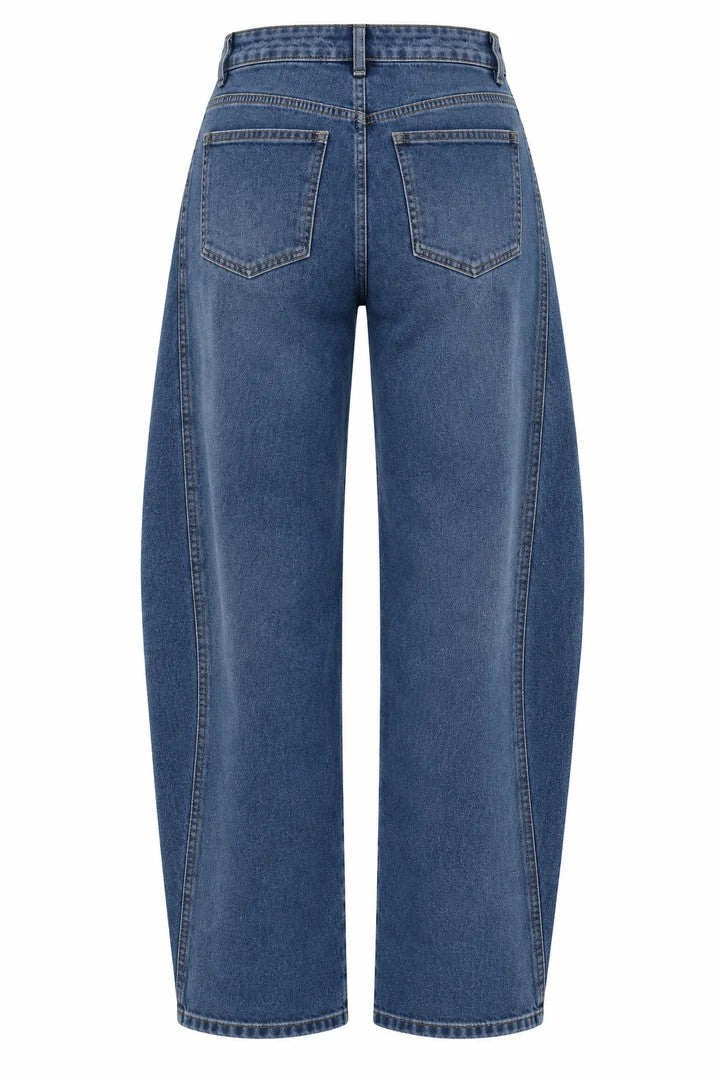 Bukse barrel jeans