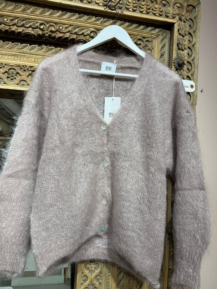 Lilje cardigan candy beige