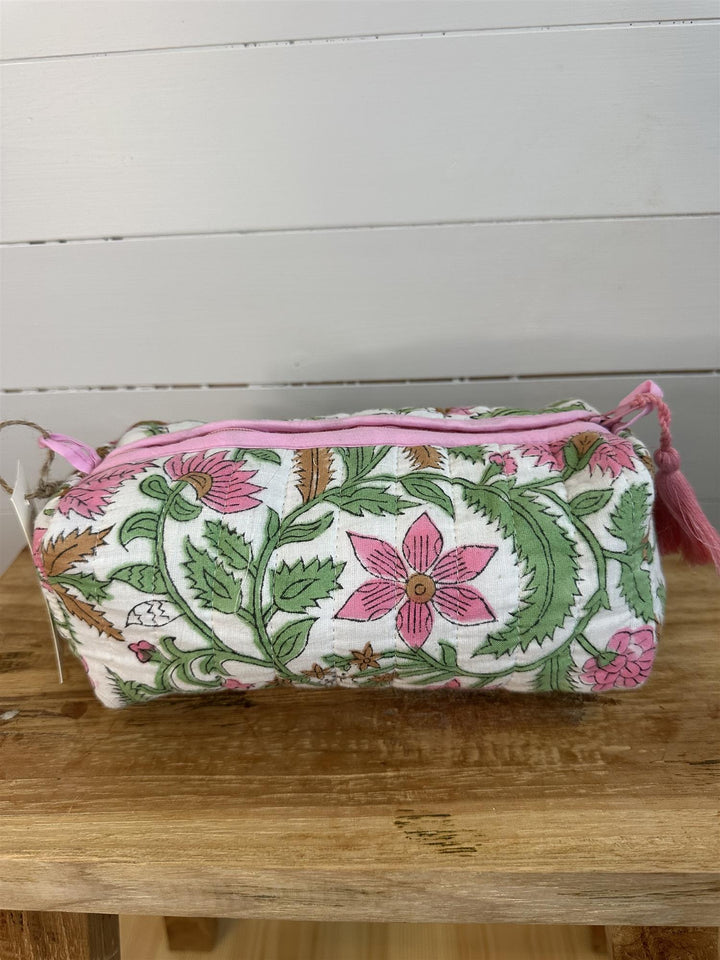 Sminkepung blokktrykket Isabelle