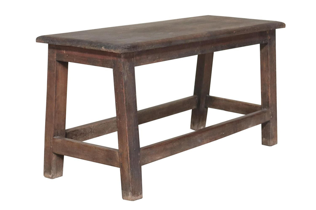 Benk vintagebrun L 92 cm