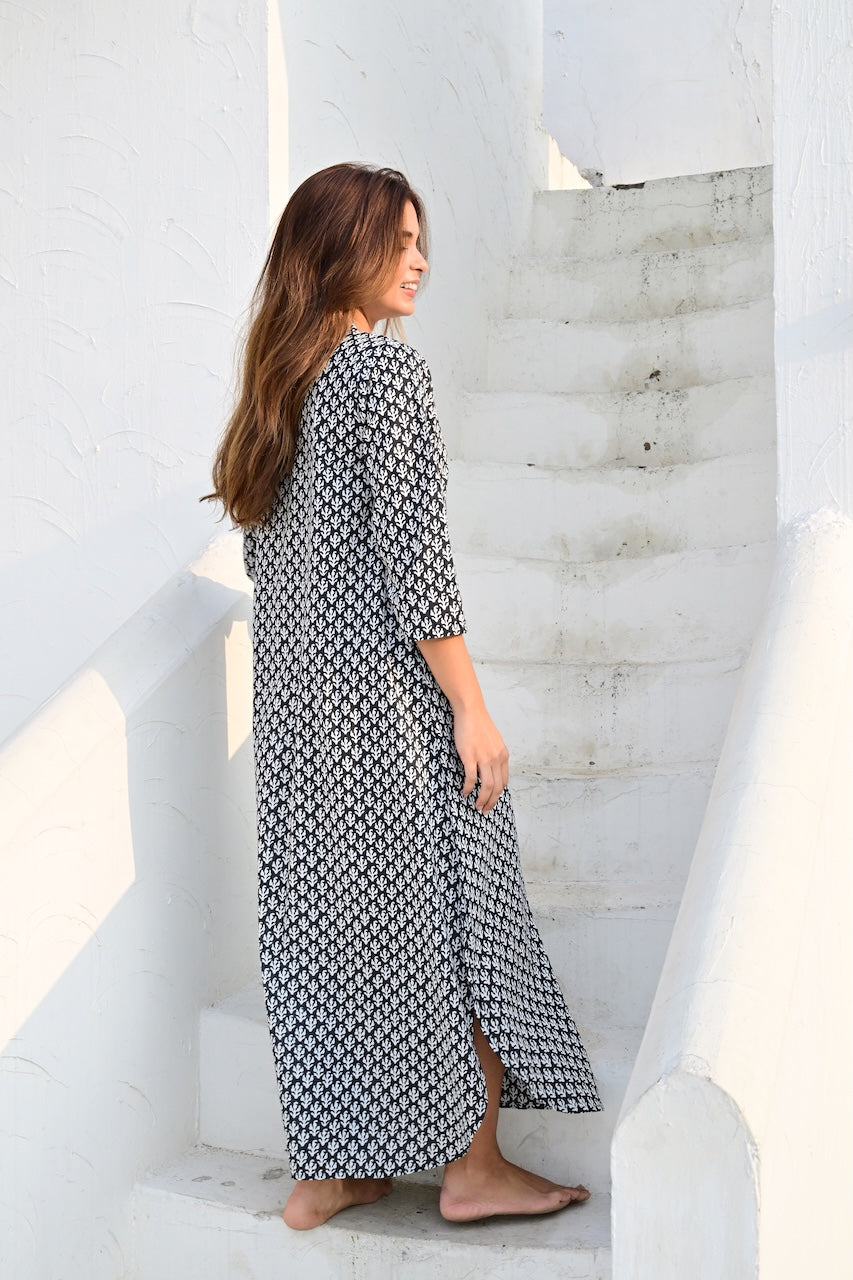 Annabelle lang tunikakjole black