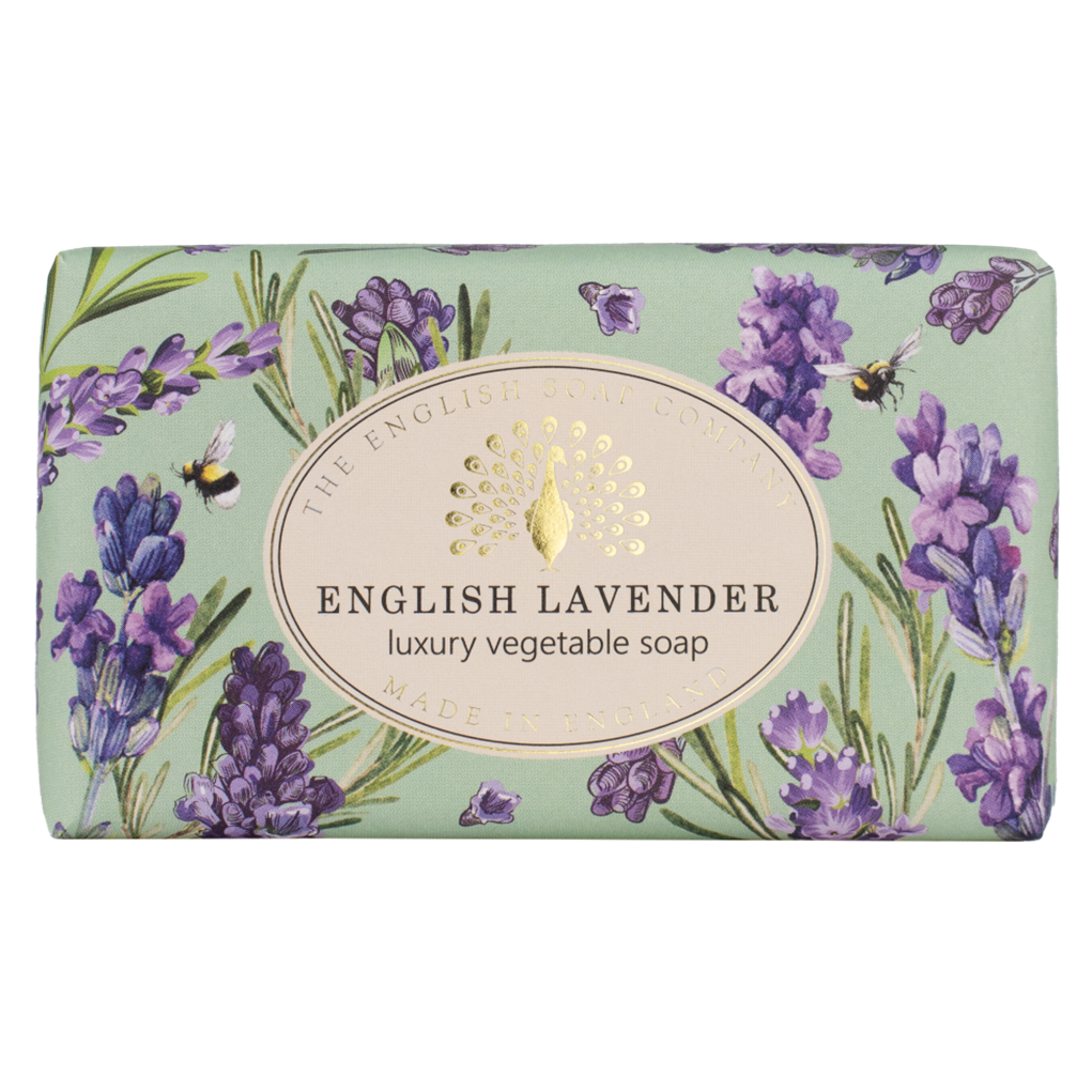 Vintage såpestykke 190g  engelsk lavendel