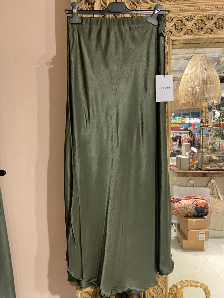 Skjørt Jupe sateng kaki