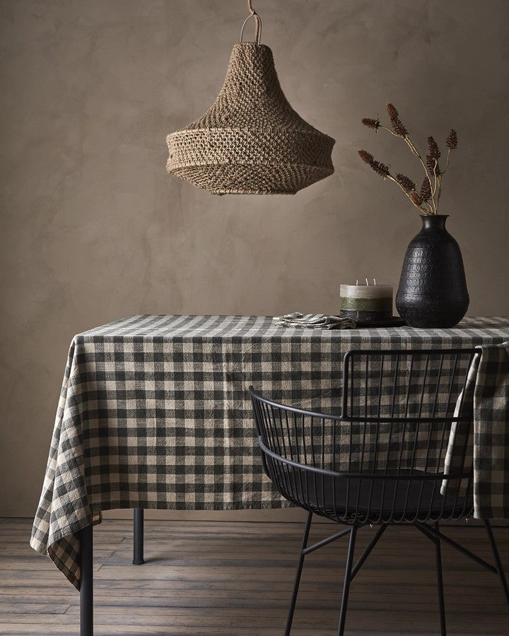 Ingrid duk grønn 250 x 140 cm