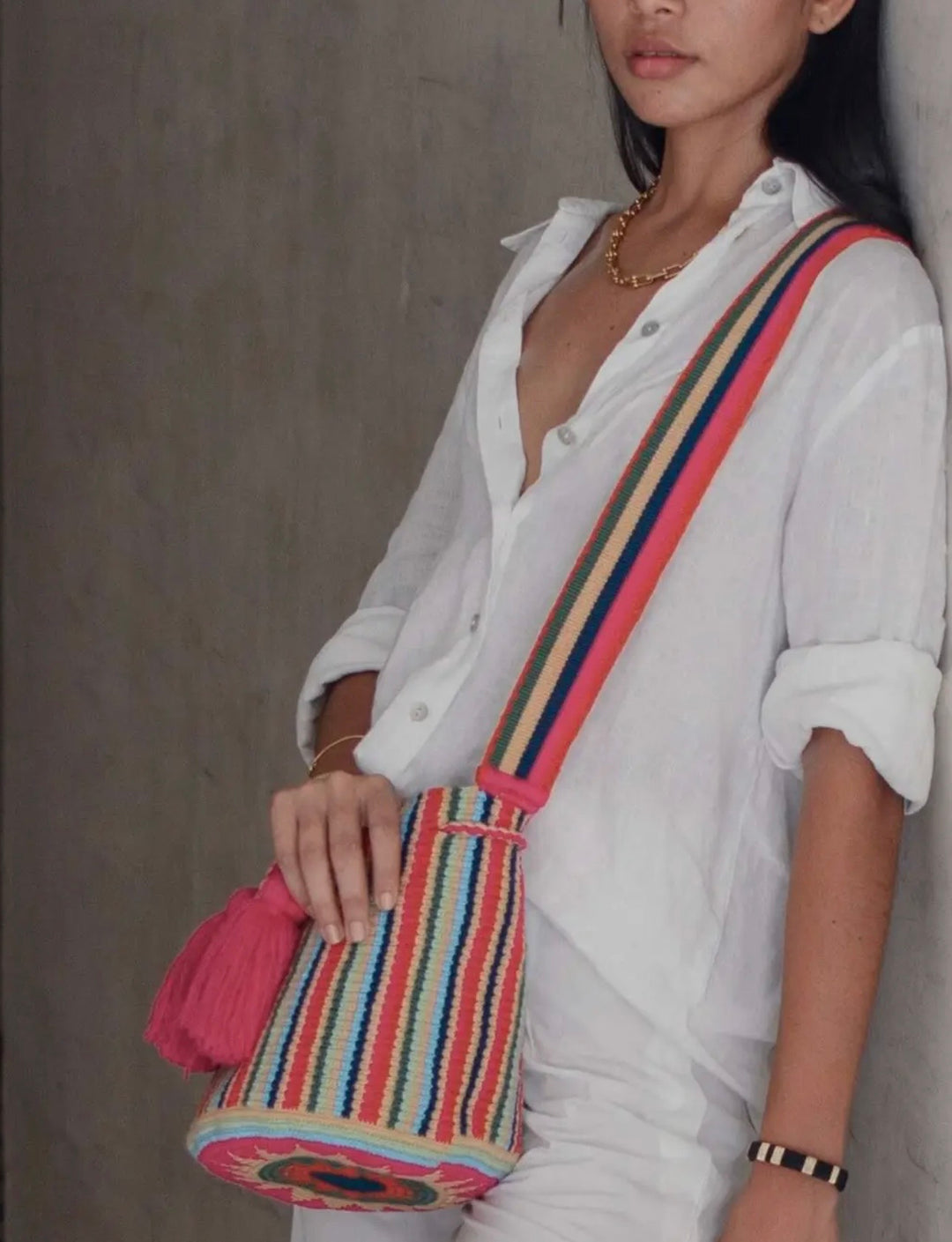 Lombia Wayuu Mochilla Cielito M