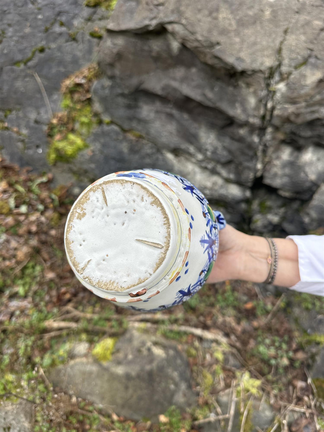 Vintage vase H: 20,5 cm