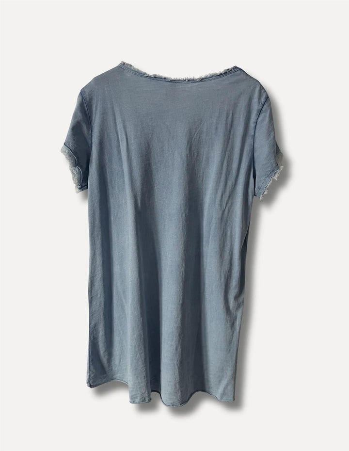 V-classic t-shirt denim