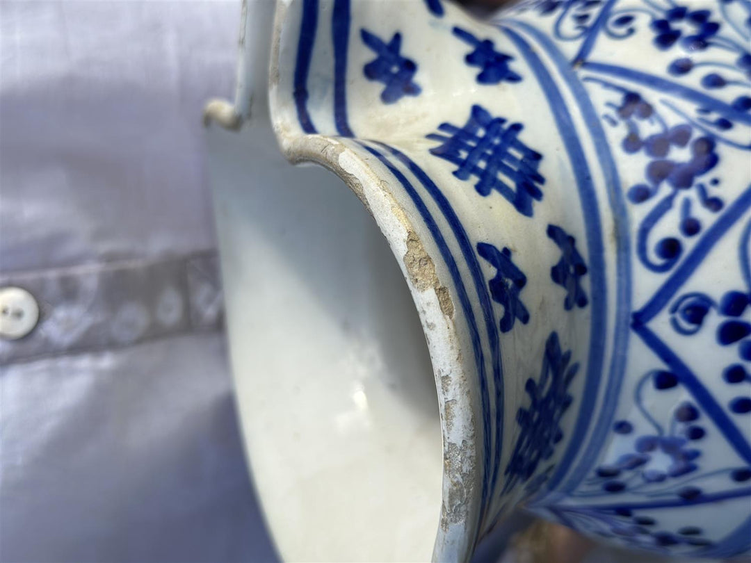 Vintage mugge H: 20 cm