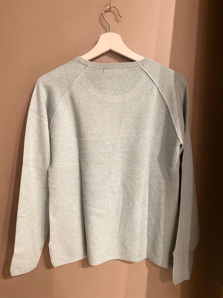 Cashmere pullover green