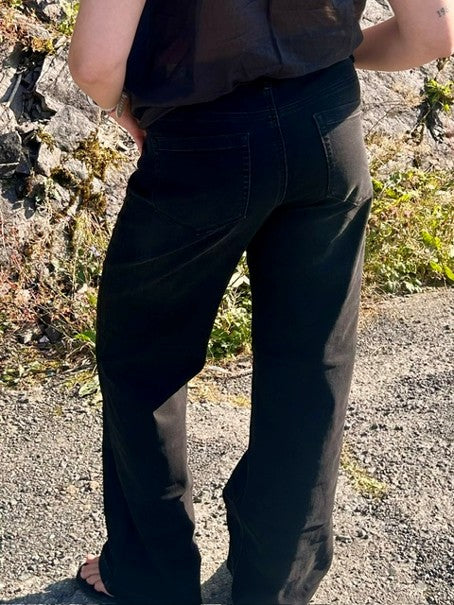Colette black denim