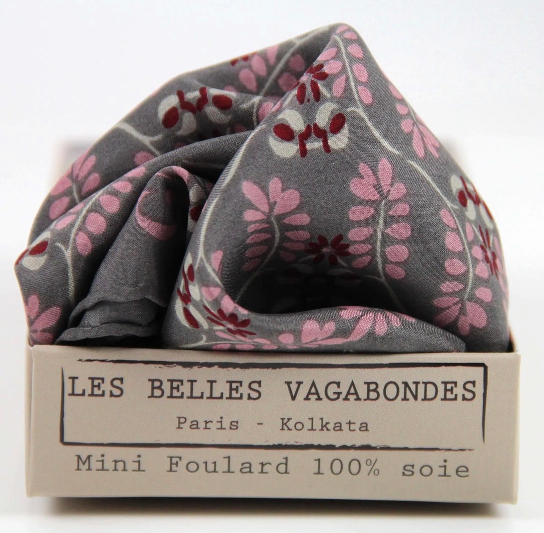 Skjerf mini Albertine marron
