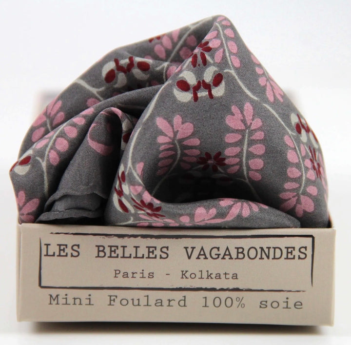 Skjerf mini Albertine marron