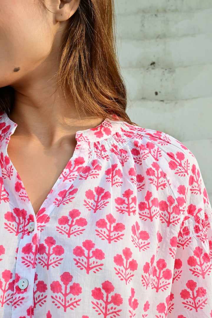 Eze bluse red
