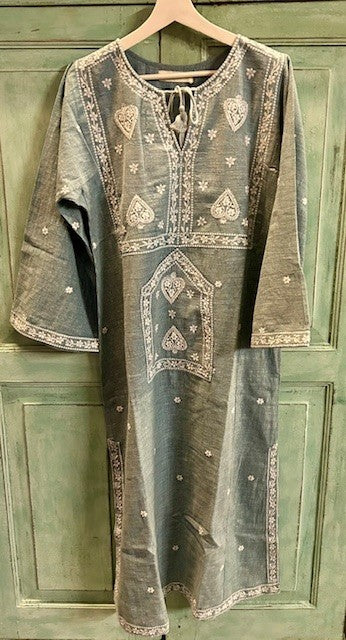 Ganga tunic kjole nomade blue
