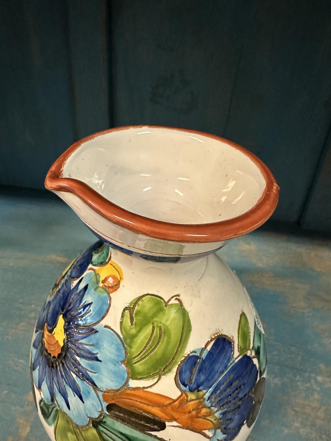 Vintage mugge H: 16 cm