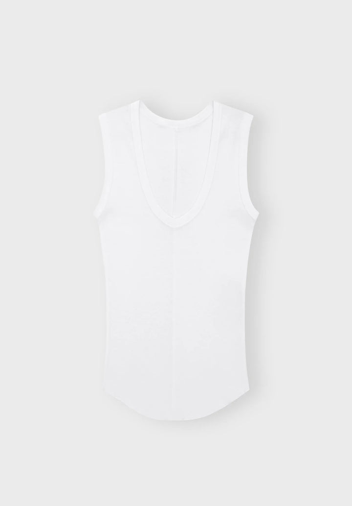 Joy tank top white