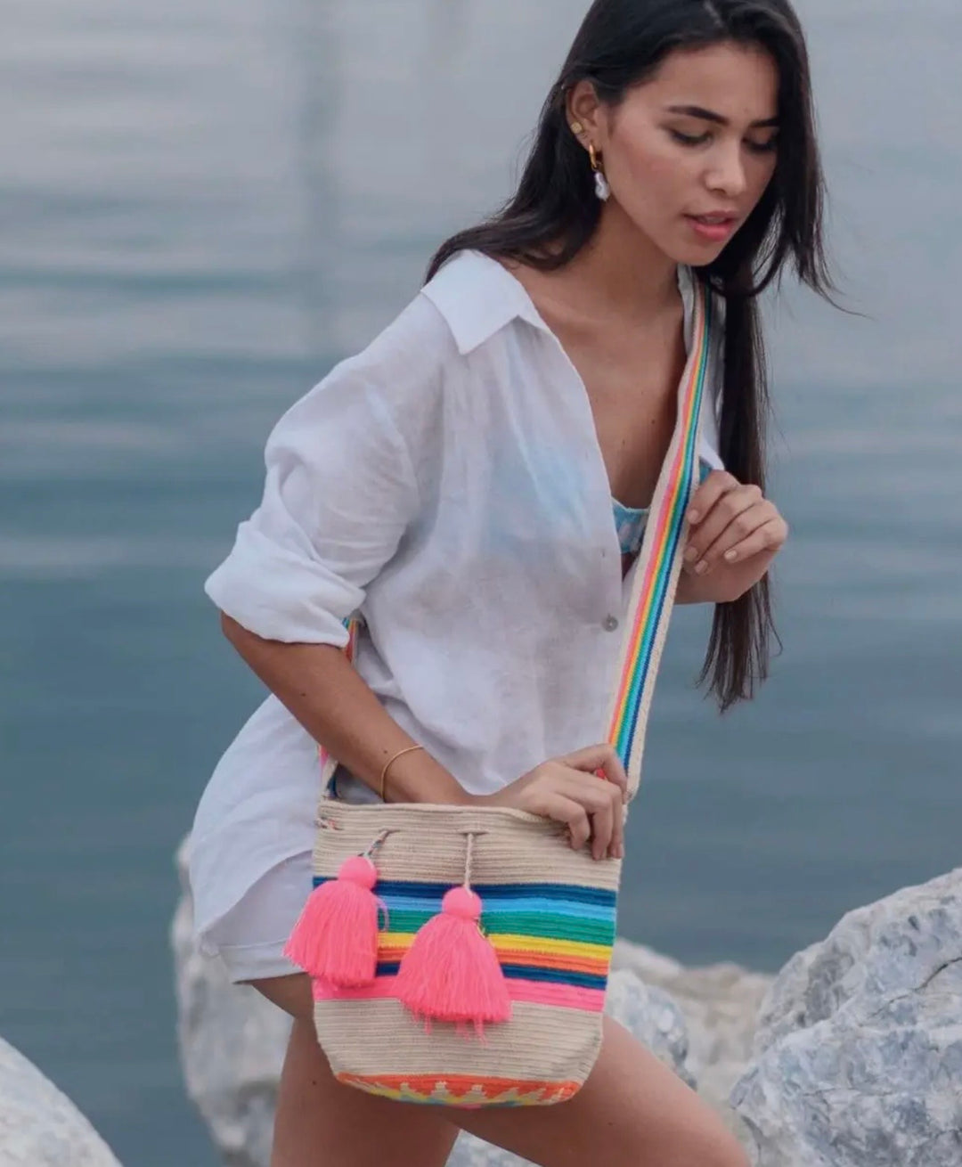 Lombia Wayuu Mochilla bag Chimbia M