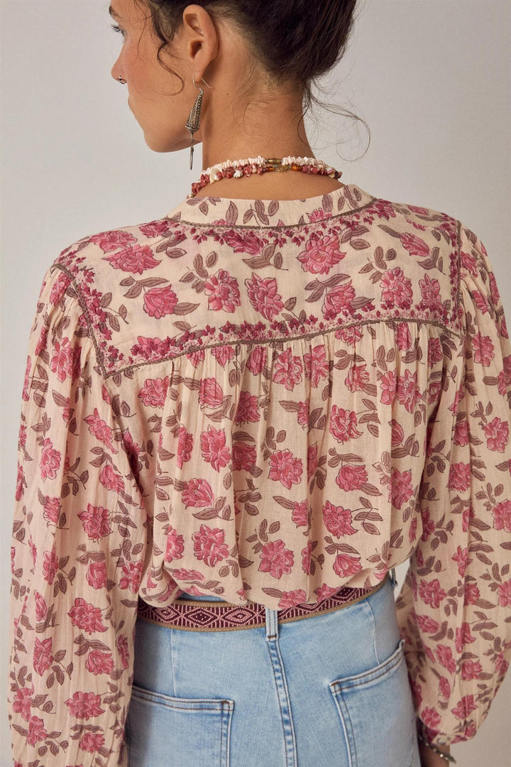 Lennox bluse pink