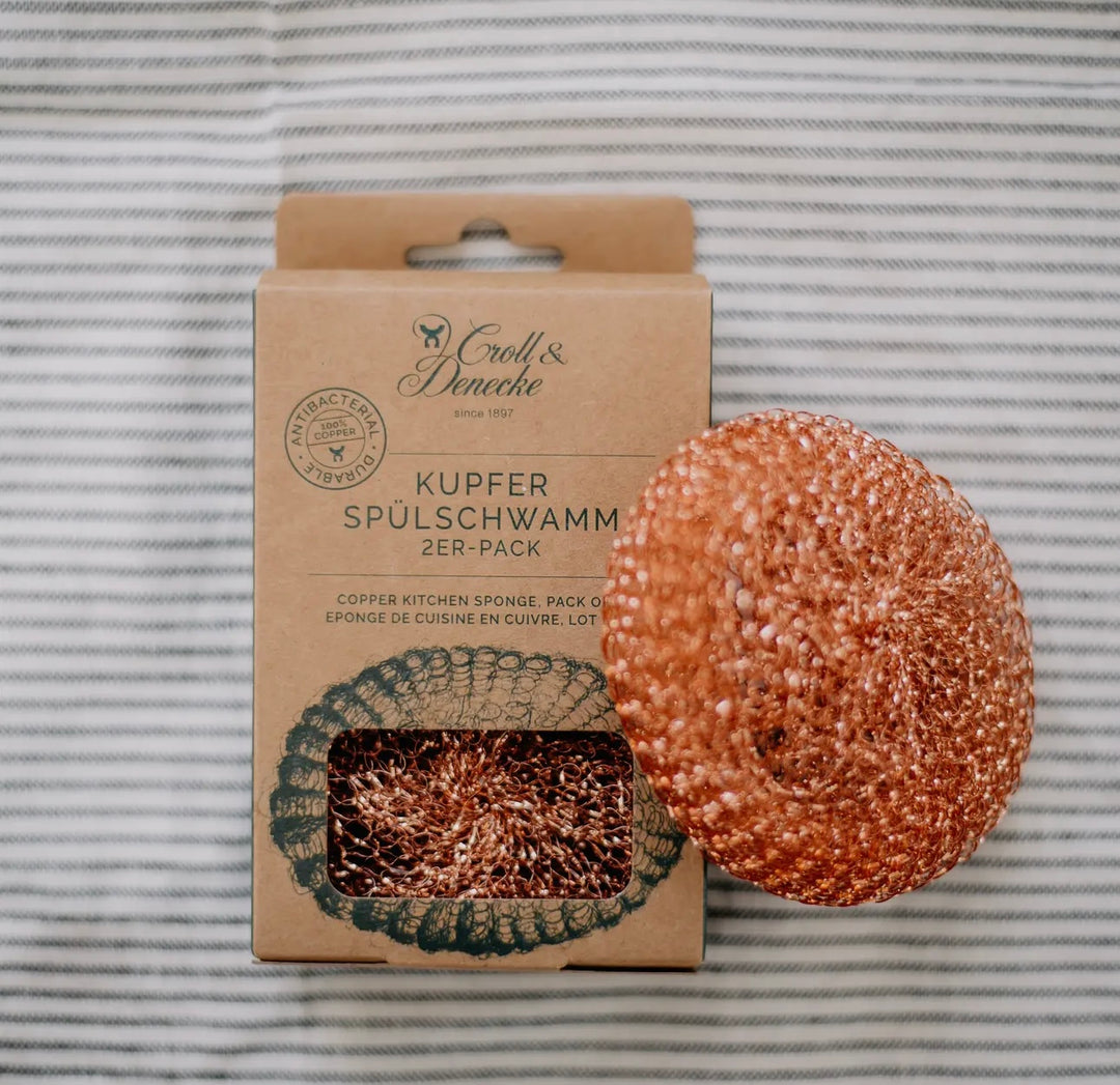 Kobberskrubb sett à 2 stk