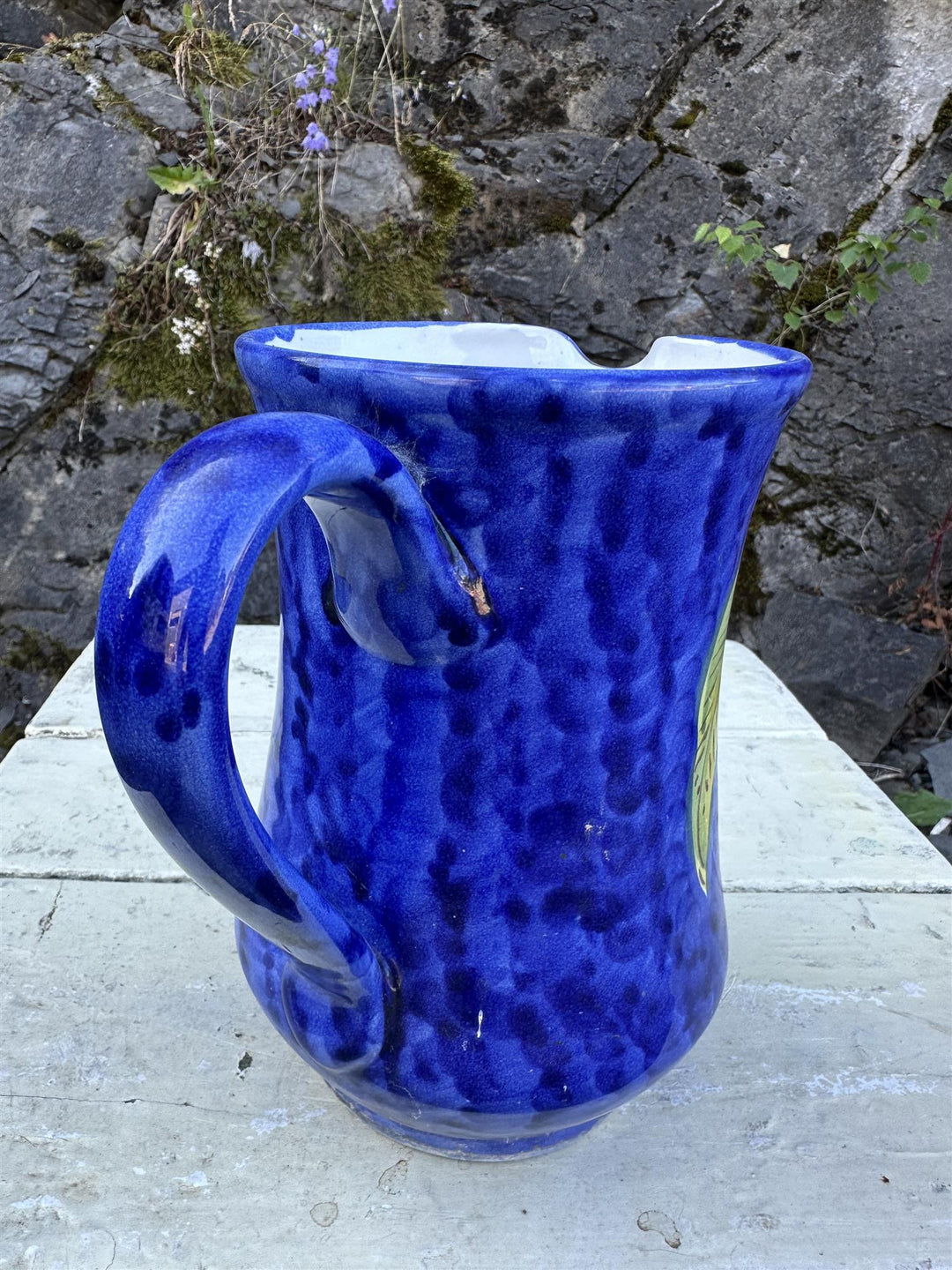 Vintage mugge H: 20 cm