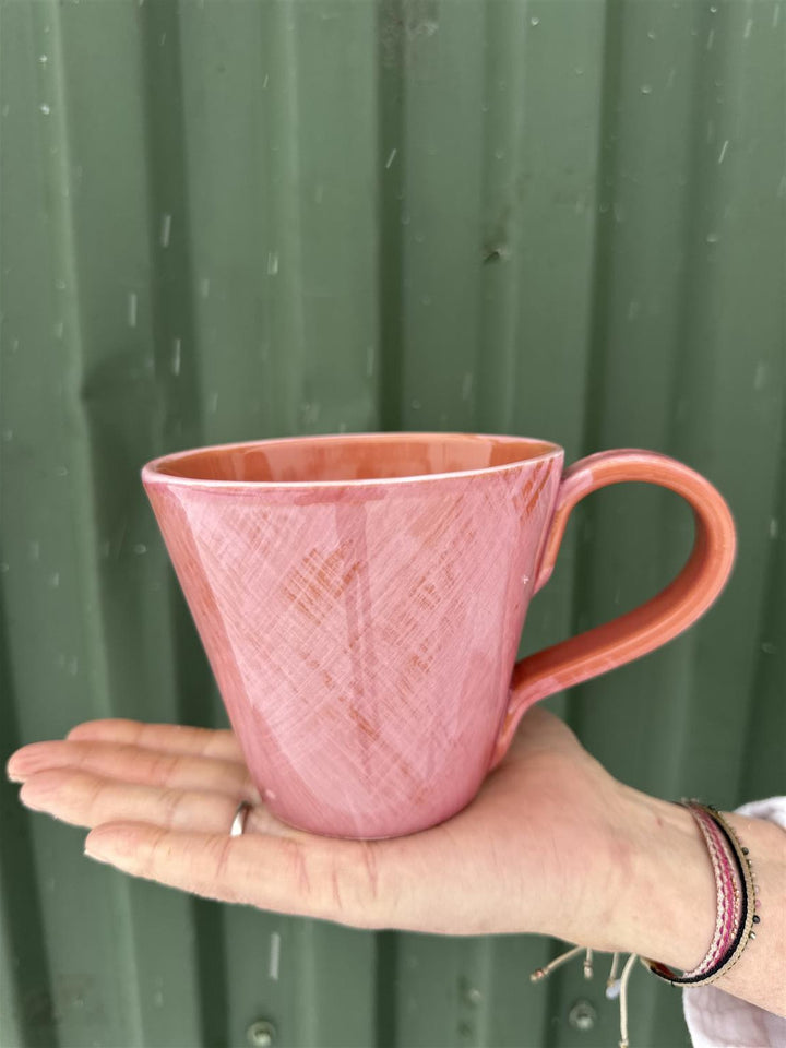 Veluto kaffe-/tekopp H 9,5 cm ancient pink